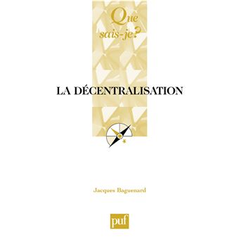 La décentralisation - 1