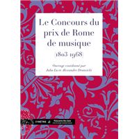 Le Concours du prix de Rome de musique (1803-1968)
