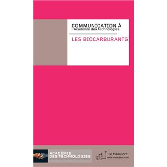 Les biocarburants - 1