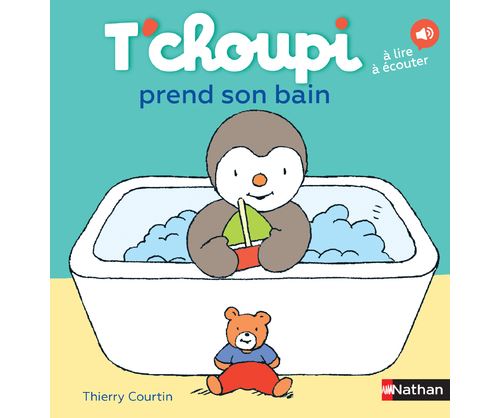 T'choupi prend son bain