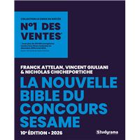 La nouvelle bible du concours SESAME