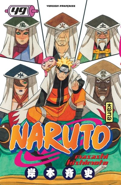 Vol.49 Naruto (Le conseil des cinq Kage...!!)