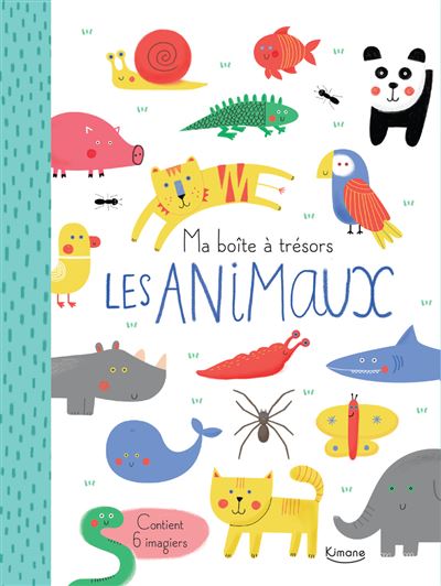 Ma boîte à trésors - Les animaux - Joana Jesus - Kimane - Coffret - Document jeunesse