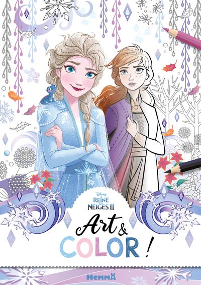 Disney La Reine des Neiges 2 - Art & Color ! (Elsa et An