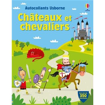 Châteaux et chevaliers - Autocollants Usborne - Dès 5 ans - 1