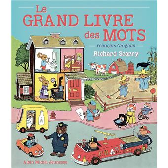 Le Grand Livre des mots Français / anglais - relié - Richard