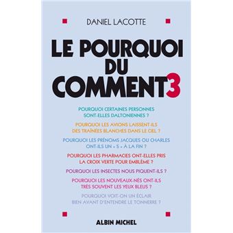 Le Pourquoi du comment - tome 3 - 1