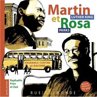 couverture de : Martin Luther King et Rosa Parks