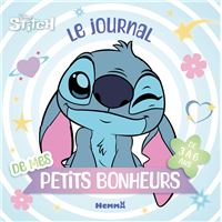 Disney Stitch - Le journal de mes petits bonheurs (3-6 ans)