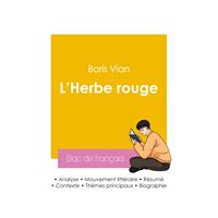Réussir son Bac de français 2026 : Analyse du roman L'Herbe rouge de Boris Vian