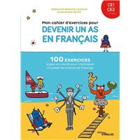 Mon cahier d'exercices pour devenir un as en français CE1-CE2