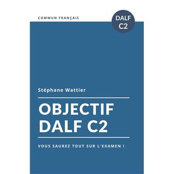support function objects in leaflet options. · issue... Objectif DALF C2 - ebook (ePub) - Stéphanie Wattier - Achat ebook | fnac