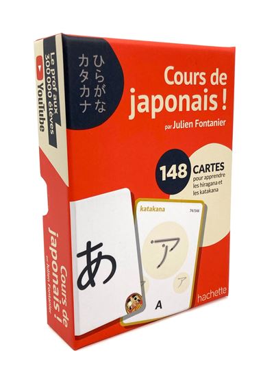 Jeu De Cartes Hiragana Japonaises Amusantes Pour Débutants - Apprendre Le Japonais Avec Facilité, 8,8x5,2 Cm