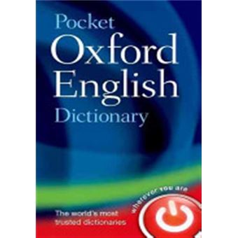 Pocket oxford english dictionary - 1