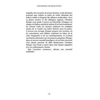 Carla Monteiro et le Spectre de Paris
