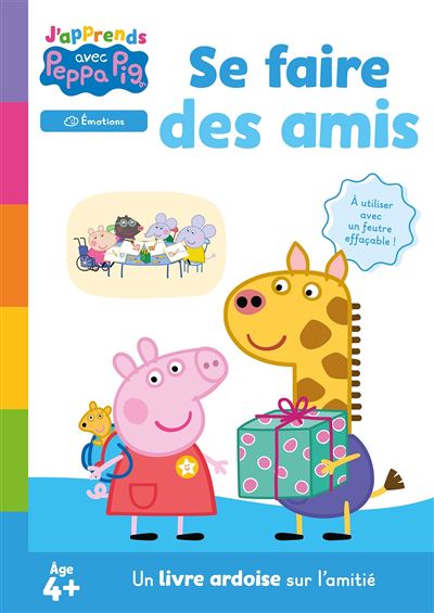 Peppa Pig - J'apprends avec Peppa - Se faire des amis -  Collectif - broché