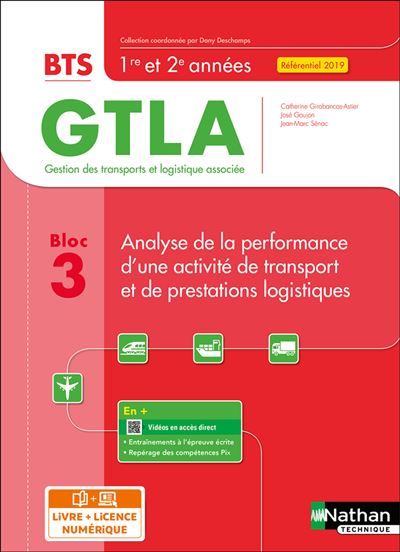 Analyse de la performance d'une activité de transport et de prestations logistiques LM 2021 Livre avec 1 CD-Rom - Dany Deschamps - Nathan Technique - Livre CD-ROM - Scolaire / Universitaire