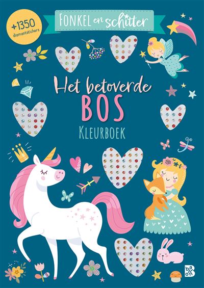 Het betoverde bos kleurboek