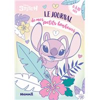 Disney Stitch - Le journal de mes petits bonheurs (6-10ans)