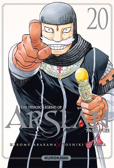 The Heroic Legend of Arslân - Tome 20 - Hiromu Arakawa - Kurokawa Eds - broché - Manga - Kurokawa Eds
