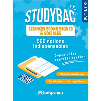 Sciences économiques et sociales - 1