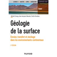 Géologie de la surface