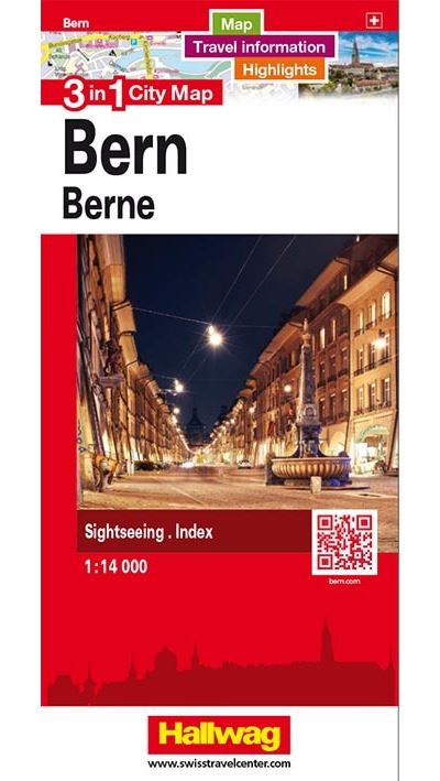 Bern - berne 3 in 1 city map