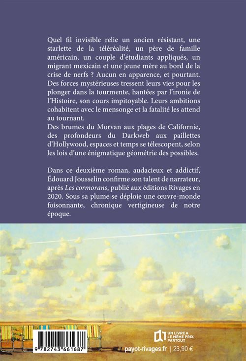 Édouard Jousselin, La géométrie des possibles (Rivages) - Livres Hebdo