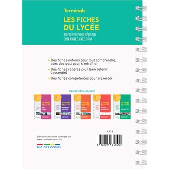 Les fiches du lycée - Terminale - Philosophie