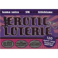 Erotic loterie - 120 super-sexy tickets à grater