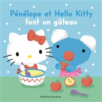 Pénélope et Hello Kitty font un gâteau