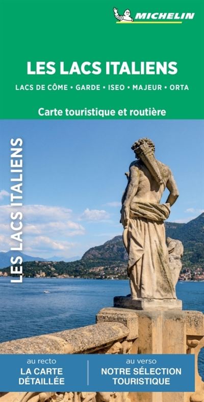 Carte Lacs italiens - Milan