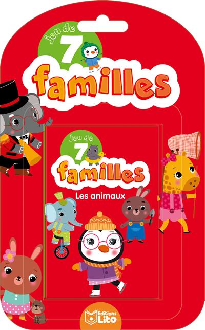 Jeux 7 familles les animaux