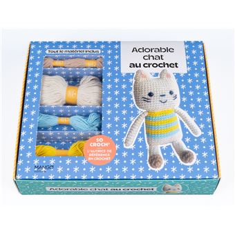 Adorable chat au crochet - 1