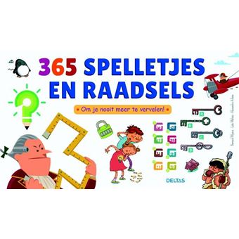 365 spelletjes en raadsels om je nooit meer te vervelen! - 1