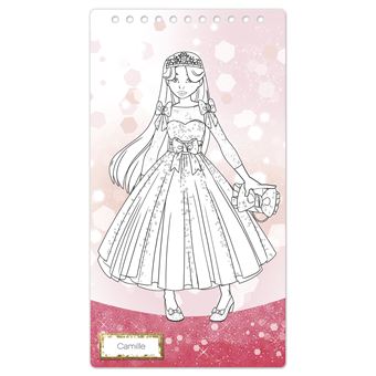 Carnet créatif Mode Academy Paillettes (avec un bracelet)