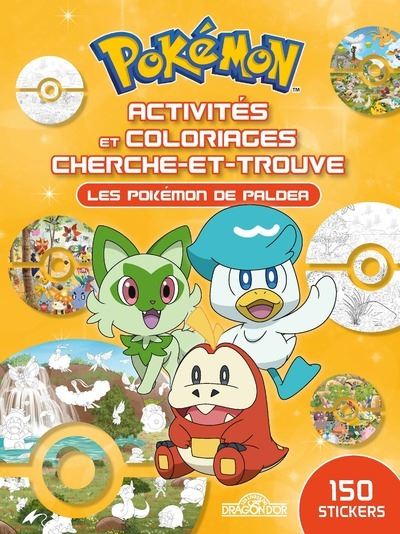 Pokemon - Activites et coloriages cherche-et-trouve - Une av