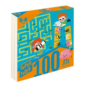 100 jeux pour super futés 5-6 ans - 1