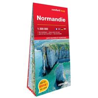 Normandie 1/300.000 (carte grand format laminée)