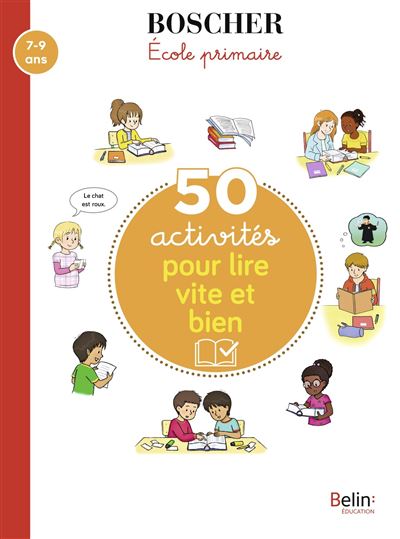 50 activités pour lire vite et bien - Elsa Karsenty - Belin Éducation - broché - Scolaire / Universitaire
