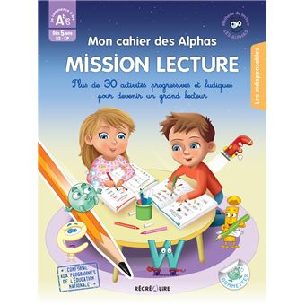 Les Alphas - Mon cahier des Alphas - Mission Lecture - Olivier Dubois ...