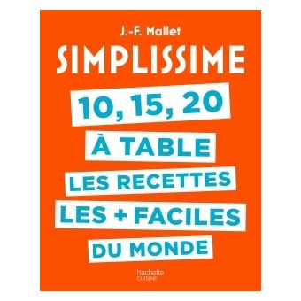 Simplissime - Simplissime 10, 15, 20 à table - 1