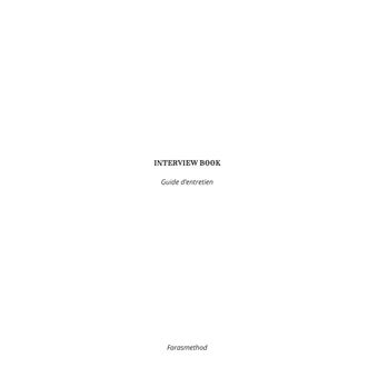 Interview book
