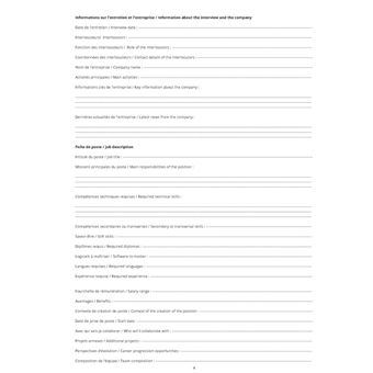 Interview book