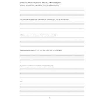 Interview book