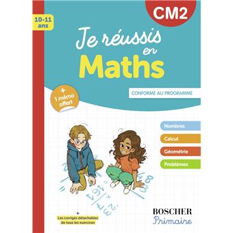 Je réussis en maths CM2 N.E. 2025