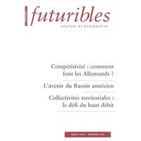 Futuribles 328, mai 2007. Compétitivité : comment font les Allemands ?