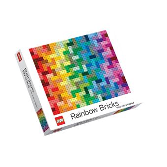 Lego - Puzzle: Lego Rainbow Bricks - 1