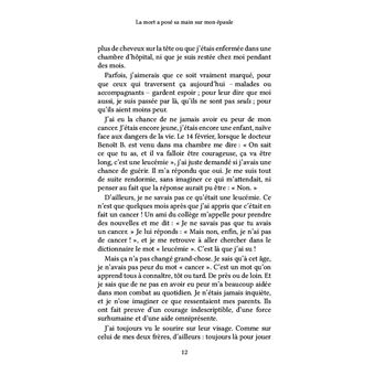 La mort a posé sa main sur mon épaule