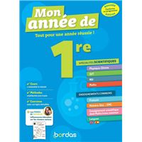 Mon Année de 1re Spécialités Sciences + Enseignements communs